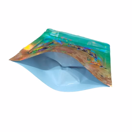 3.5g 7g 1g 1lb 14G Free Sample Custom Printed Stand up Pouch Ziplock Foil Edible Gummy Packaging Bags Smell Proof Child Resistant Plastic Mylar Bag